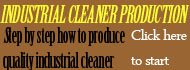 industrial cleaner production